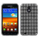 Wholesale Galaxy S2 D710 Argley TPU Gel Case (Argyle Clear)